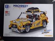 Klocki plastikowe 606 elementów,  duża paka, auto 