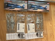 2 egzemplarze F6F-3 Hellcat Academy + zlom +żywice Pavli