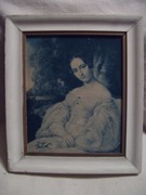 OBRAZ - PORTRET NARYSZKINY - FOTO Z PRL-u