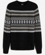 BONPRIX Świąteczny Sweter norweski wzór XXL 