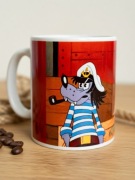 Wilk I Zając ZSRR PRL retro prezent bajki rosyjskie dobranocka kubek cera 