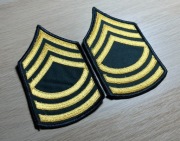 Naszywka - US Army - Master Sergeant E-8 (MSG) - para