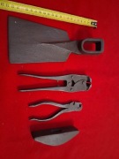 Stare narzędzia ręczne różne - obcinaczki do twardego drutu niemieckie.