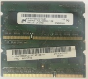 4GB(2x2GB PC3-10600S 1Rx8 MIKRON