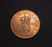 Indie Holenderskie 2,5 cent 1945