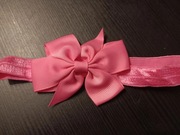 opaska dziecięca różowa