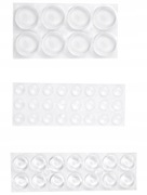 Podkładki odbojniki sylikonowe 46 sztuk PARKSIDE