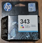 Tusz HP 343 (C8766EE) kolorowy, po terminie - 100% oryginalny!
