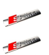 EMBLEMAT ZNACZEK LOGO SLINE S-LINE AUDI - 2 sztuki