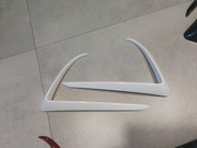 Dekoracja lampy przeciwmgielnej Tesla model 3 biał