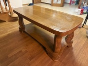 Ława dębowa, ciężka solidna 