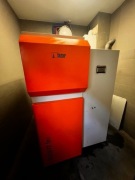 Piec na pelet Lazar SF 69/300 używany - rocznik 2018. Faktura VAT