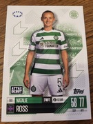 TOPPS MATCH ATTAX EXTRA 2024/25 UWCL 180 NATALIE ROSS CELTIC FC