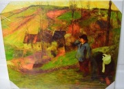 Paul Gauguin -  ,,Sielanka'' 1888 ,reprodukcja.