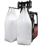 BIG BAG WOREK WORKI 600 kg, 63x63x145 cm  cm NOWY BIGBAG