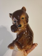 Figurka porcelana niedźwiadek vintage Niemcy