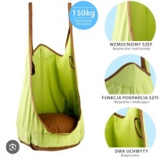 Huśtawka kokon Best - jasnozielony bocianie gniazdo 