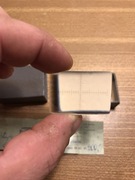 Lupka przezroczysta matówka Exakta RTL 1000 Krzyż 