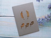 Scrapki złote gałązki krótkie mix 5szt.