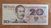 20zł 1982r. Seria AM , stan UNC