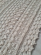 Chusta ażurowa Helen 190/80 merino/akryl