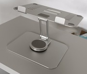 Stojak alu pod laptopa VAZIO Obrót 360° Regulowany i Ergonomiczny (N57-S)