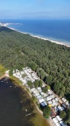 Camping 2026 Przyczepa Wynajem Hel 2ga Linia Windsurfing Kitesurfing !