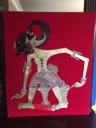 jawajski teatr ceni wayang kulit (81x66 cm!)