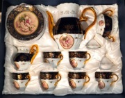 ZESTAW HERBACIANO-KAWOWY PORCELANOWY marka VERONI