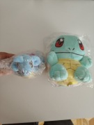 Maskotki, pluszaki Pokemon, Lapras i Squirtle, nowe