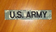 Naszywka - US Army - Tape "US Army" (ACU) - (Hook & Loop)
