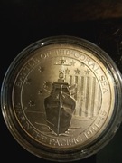 Battle of the coral see 50 cents srebro 999 1/2 oz uncji 2015