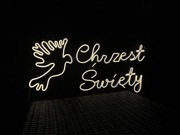 Neon Ledon Chrzest Święty 100x50 używany sprawny 100%