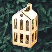 Home&You Housello dekoracja led złoty domek glamour