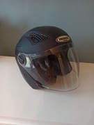 Kask Motocyklowy XS czarny