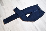 Granatowe spodnie skinny jeans Levi's 36-38