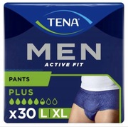 TENA Men Pants Plus L XL Active Fit majtki chłonne pieluchy wkładki 45 szt