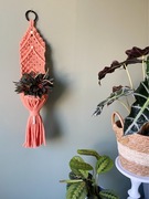 Kwietnik makrama boho