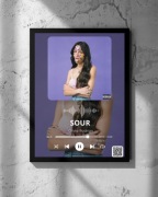 Plakat Olivia Rodrigo „SOUR”
