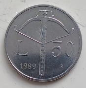 San Marino - 50 lira - 1989r. 
