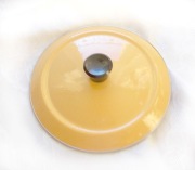 prl pokrywka emaliowana, prl pokrywka 19,5, vintage pokrywki do garnków