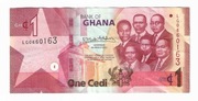 GHANA - 1 CEDI - 2022 VF-