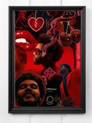 Plakat A4 kodak The Weeknd 