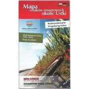 Szlaki rowerowe okolic Ustki - Mapa
