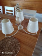 Lampa sufitowa klosze abażurowe