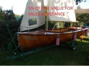 Żglówka ALBACORE CLASIC NR 53 Brytyjska