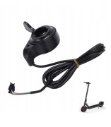 Rower elektryczny manetka kciukowa gazu