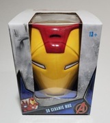 Marvel Avangers IRON MAN Kubek Ceramiczny 3D + Oryginalny + Nowy