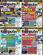 Komputer Świat 2009 rok 4 wydania magazyn gazeta komputery + 3plyty