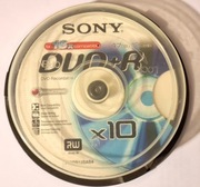 Płyty Sony Dvd+R 4,7GB 120min 5 sztuk CAKE Płyta